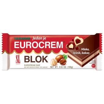 Krem tabla Euro blok Eurocrem 100g