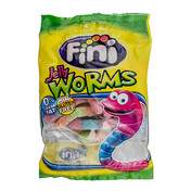 BOMBONE GUMENE FINI PIZZY WORMS GLISTE 100gr