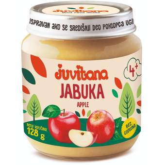 058408 KAŠICA "JUVITANA" JABUKA 128g "SL" SL06 AA05 jun