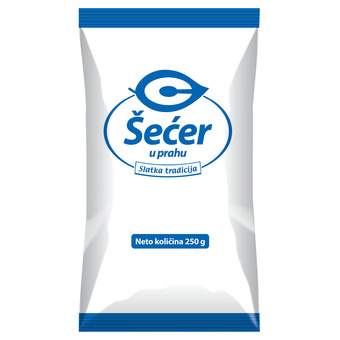 021696 ŠEĆER PRAH 250G "CENTROPROIZVOD" 30