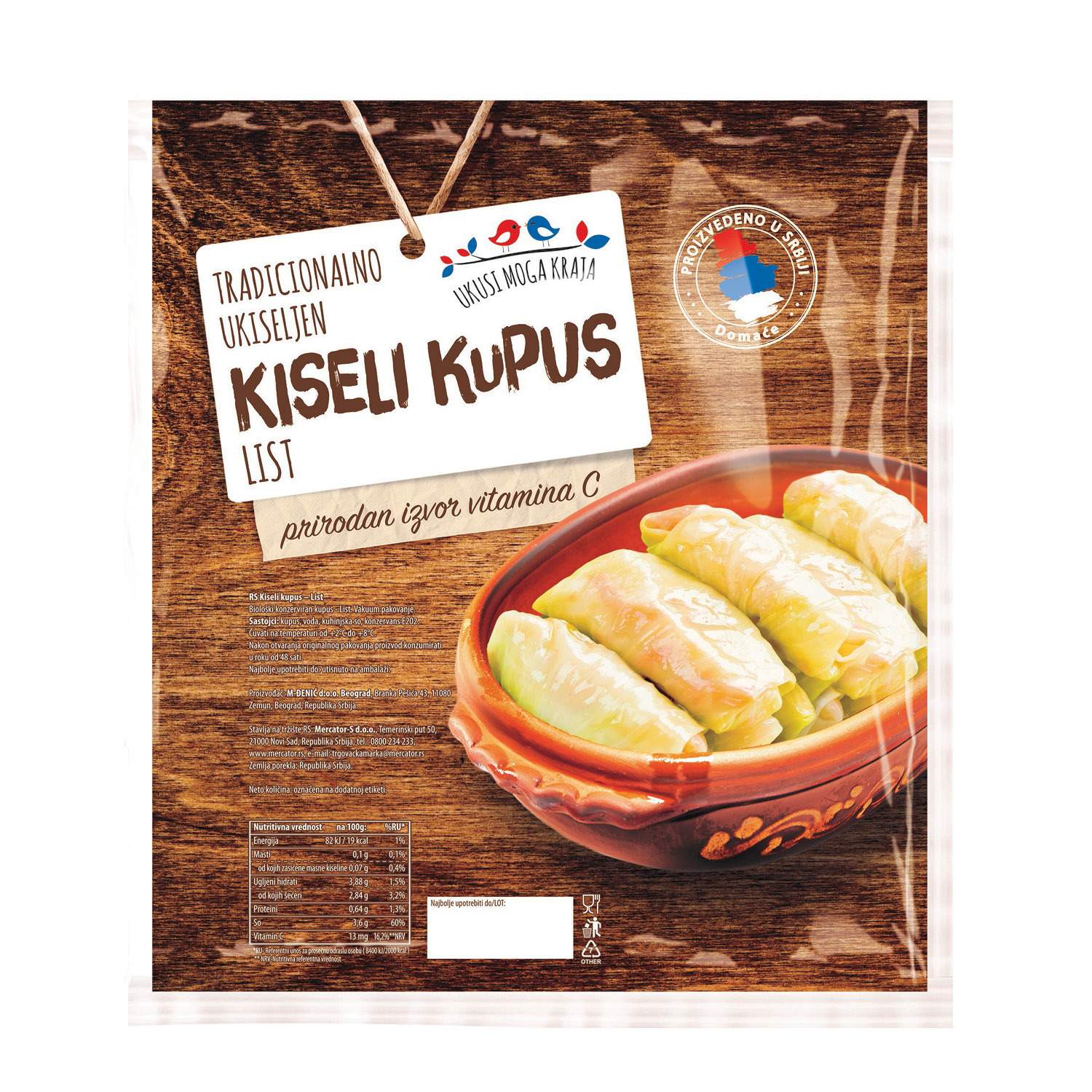 UMK Kiseli kupus list 1kg