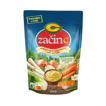ZACIN C DODATAK JELIMA SA POVRCEM 500GR NESTLE