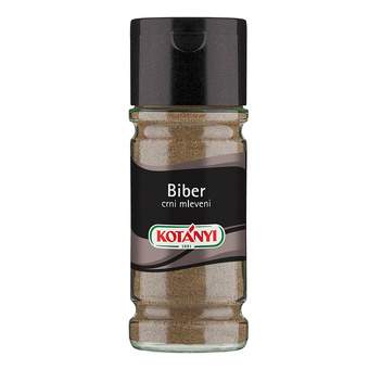 BIBER CRNI MLEVENI STAKLO KOTANYI 50GR