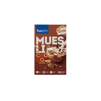 069063 MUSLI CHOCO&KAKAO 250g "FLORIDA BEL"