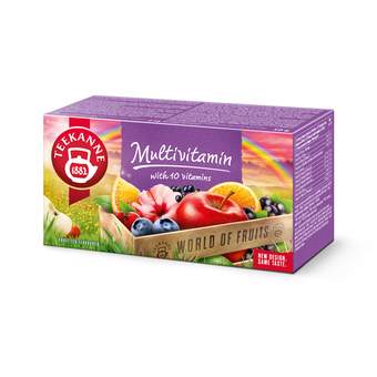 ČAJ MULTIVITAMINSKI 10 VITAMINA 50G WORLD OF FRUITS TEEKANNE
