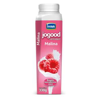 JOGURT VOĆ MALINA 330G JOGOOD