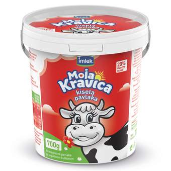 012845 Moja Kravica kisela pavlaka 20%m.m. 700 g