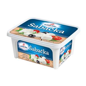 ŠABAČKA 45% 450G PUNOMASNI MEKI SIR MLEKARA ŠABAC