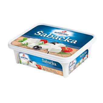 ŠABAČKA 45% 250G PUNOMASNI MEKI SIR MLEKARA ŠABAC