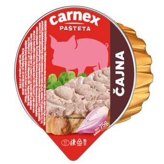 PASTETA CAJNA CARNEX 75G CARNEX