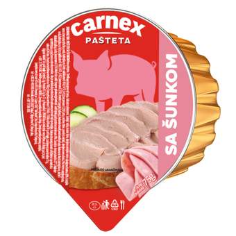 040472 Carnex pašteta sa šunkom 75 g