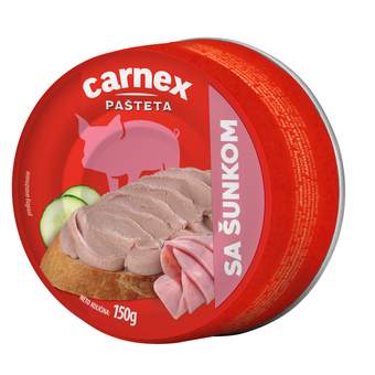 pasteta sa sunkom 150 g limenka carnex 70089
