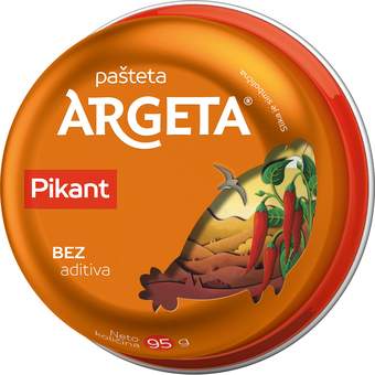 pasteta argeta 95g pikant kokosija atlantic brand.