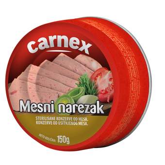 NAREZAK MESNI LIMENKA CARNEX 150G--CARNEX