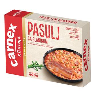 040489 Carnex gotovo jelo pasulj sa slaninom 400 g