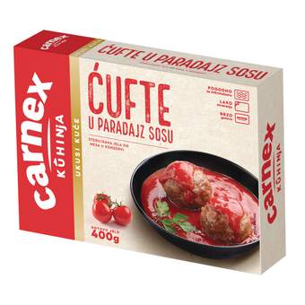 040490 Carnex gotovo jelo ćufte u paradajz sosu 400 g
