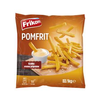 pomfrit smrznut poluprzen 1/1 frikom 816