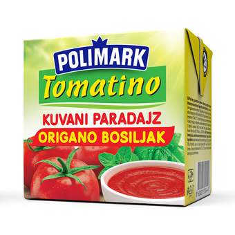 TOMATINO KUVANI PARADAJZ ORIGANO/BOSILJAK 500ML POLIMARK