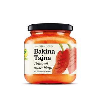 004809 Bakina tajna ajvar blagi uprženi 550 g