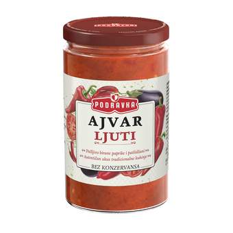 AJVAR LJUTI VORI 350GR PODRAVKA