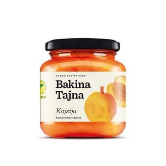 Bakina tajna ekstra džem kajsija 375 g