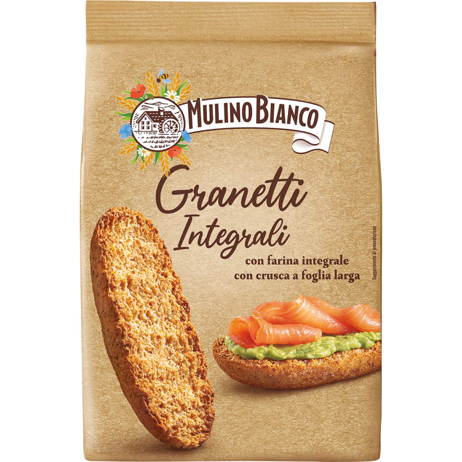 Mulino Bianco Integralni dvopek 280g