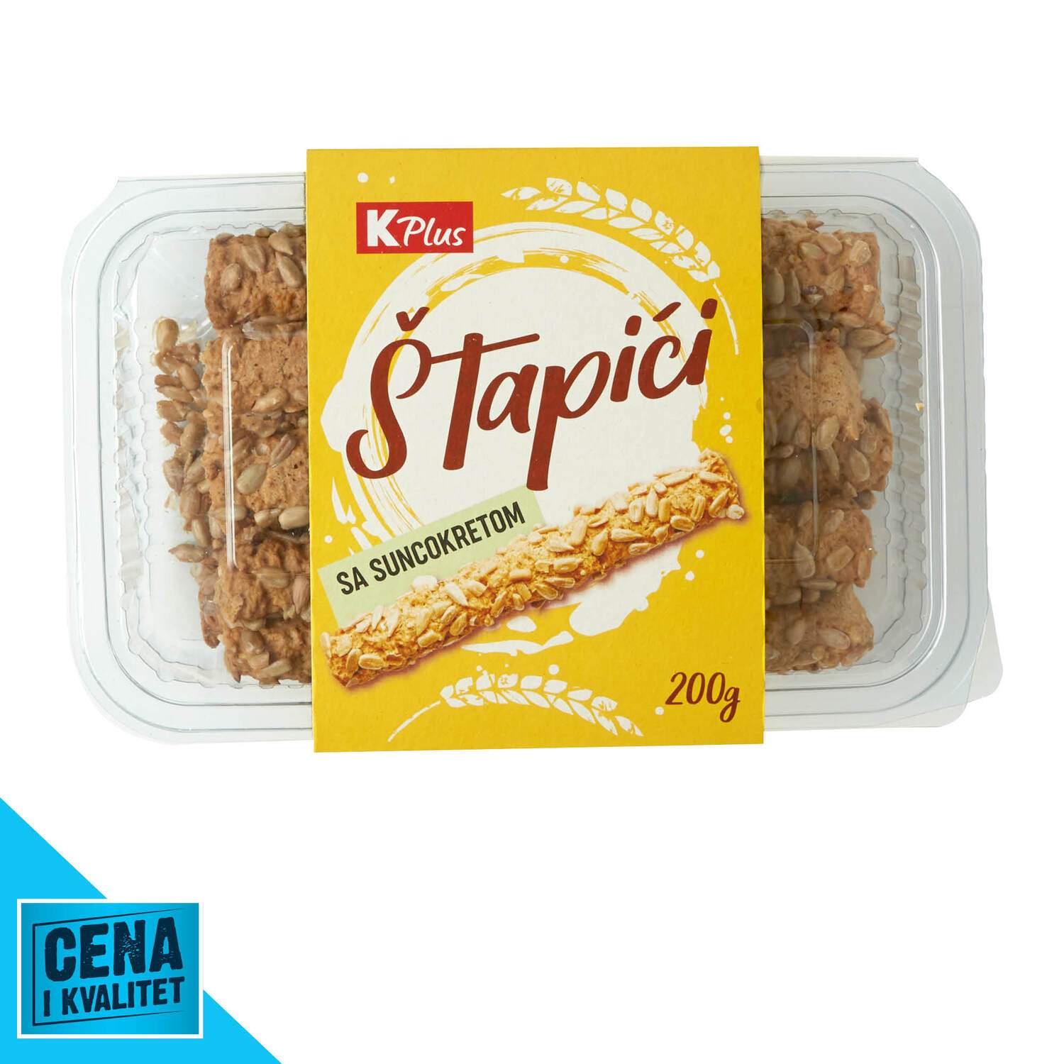K Plus Stapici sa suncokretom 200g