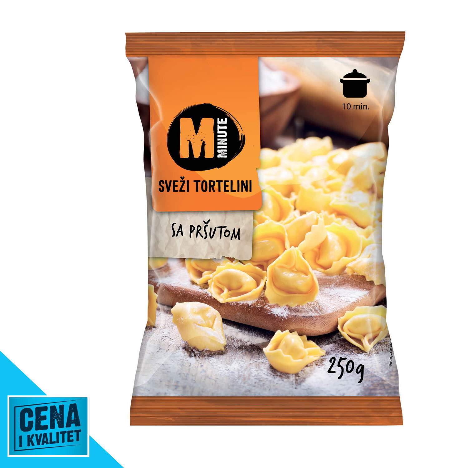 Minute Totelini sa prsutom 250g