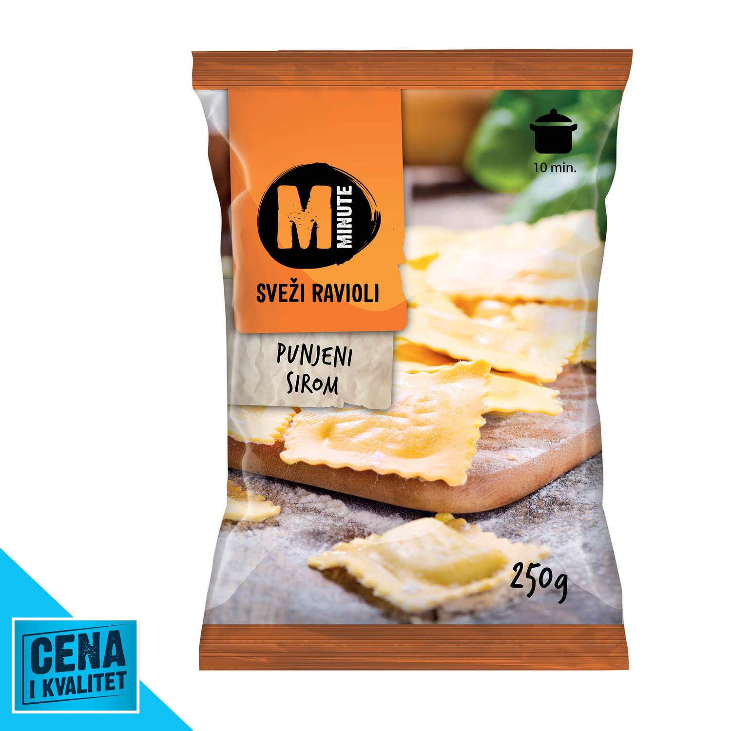 Minute Ravioli sa sirom 250g