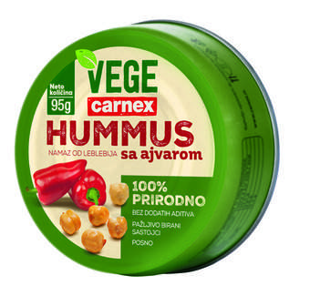 HUMMUS SA AJVAROM 95GR CARNEX