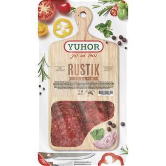 SALAMA YUHOR RUSTIK 100G NAREZANA ZAS.ATM.