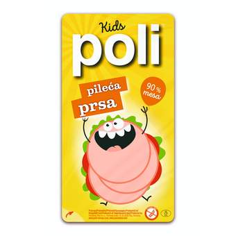 PRSA PILECA POLI KIDS SLAJS 100G PERUTNINA