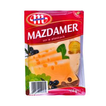 KAČKAVALJ MASDAMER SEČENI LISTIĆI 150G MLEKOVITA