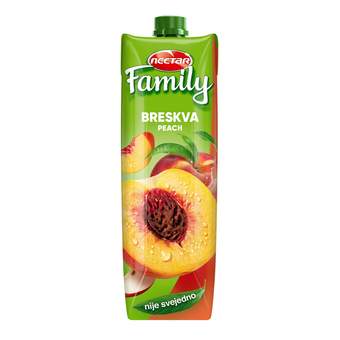 sok family breskva40%brik 1,0 nectar