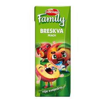 052151 NECTAR FAMILY BRESKVA 200ml-BRIK