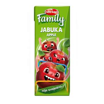 SOK NEGAZIRANI NEKTAR FAMILY JABUKA 0,2L