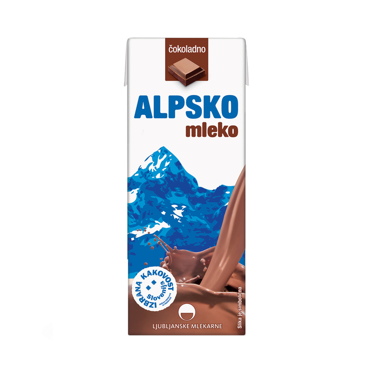 Ljubljanske mlekarne Alpsko cokoladno mleko 200ml