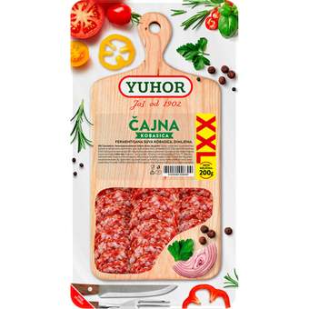 cajna kobasica XXL slajs 200gr yuhor