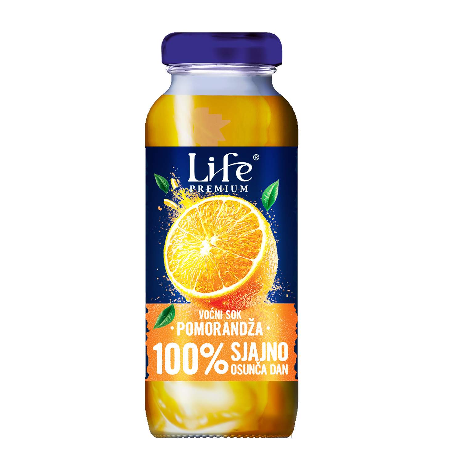 Nectar Vocni sok Life 100% Pomorandza 200ml