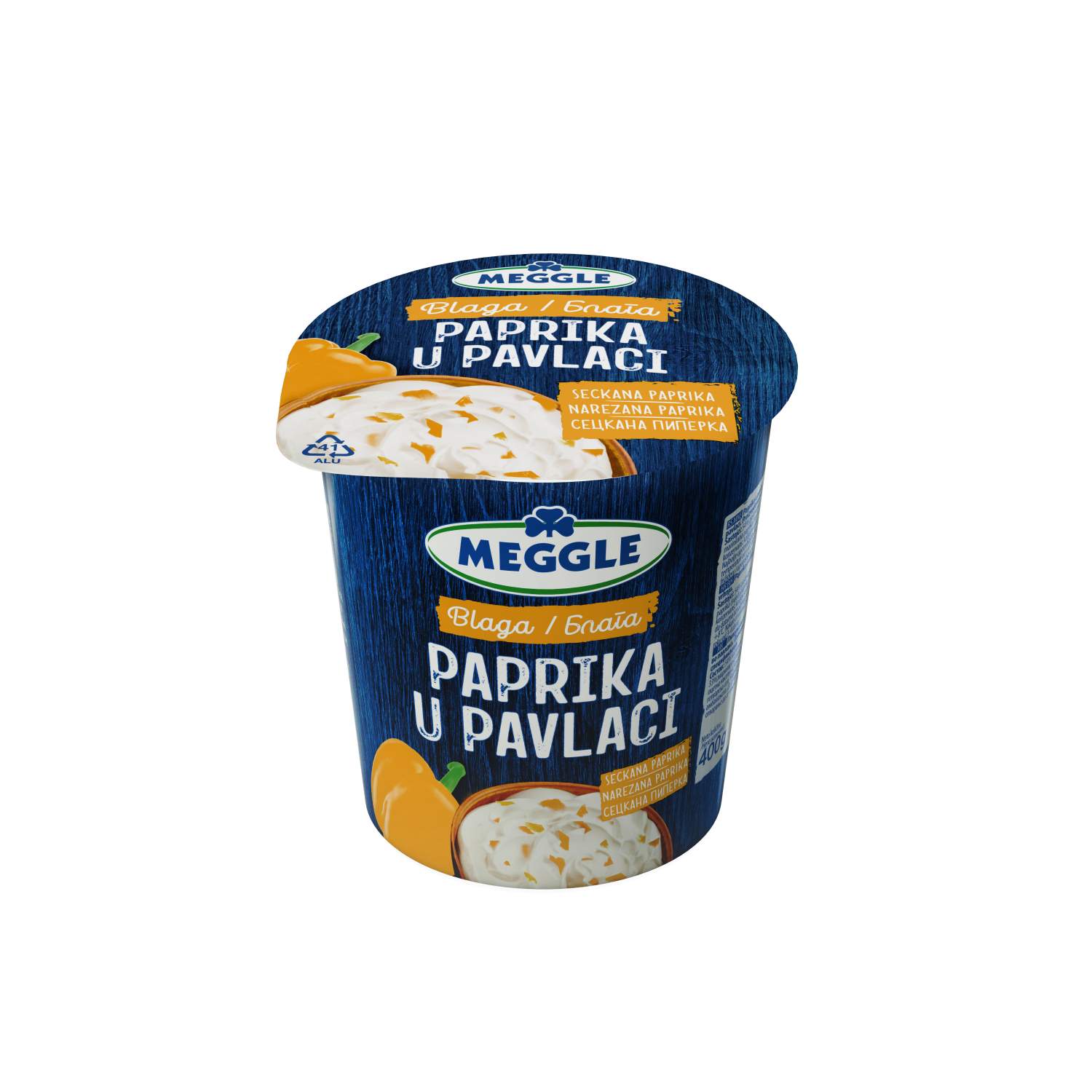 Meggle Paprika u pavlaci blago seckana 400g