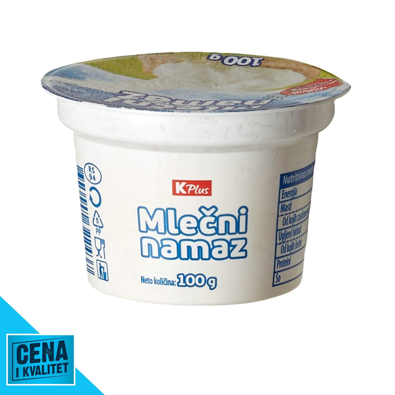 K Plus Mlecni namaz 100g