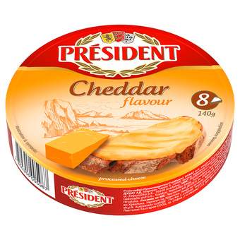 SIR TOPLJENI CHEDDAR 140G PRESIDENT