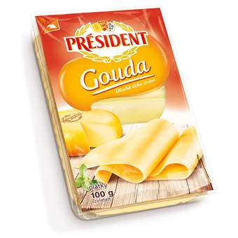 sir president gouda listici 150 g somboled