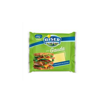 SIR TOPLJENI MLEKOPRODUKT BISER GAUDA LISTICI 100G