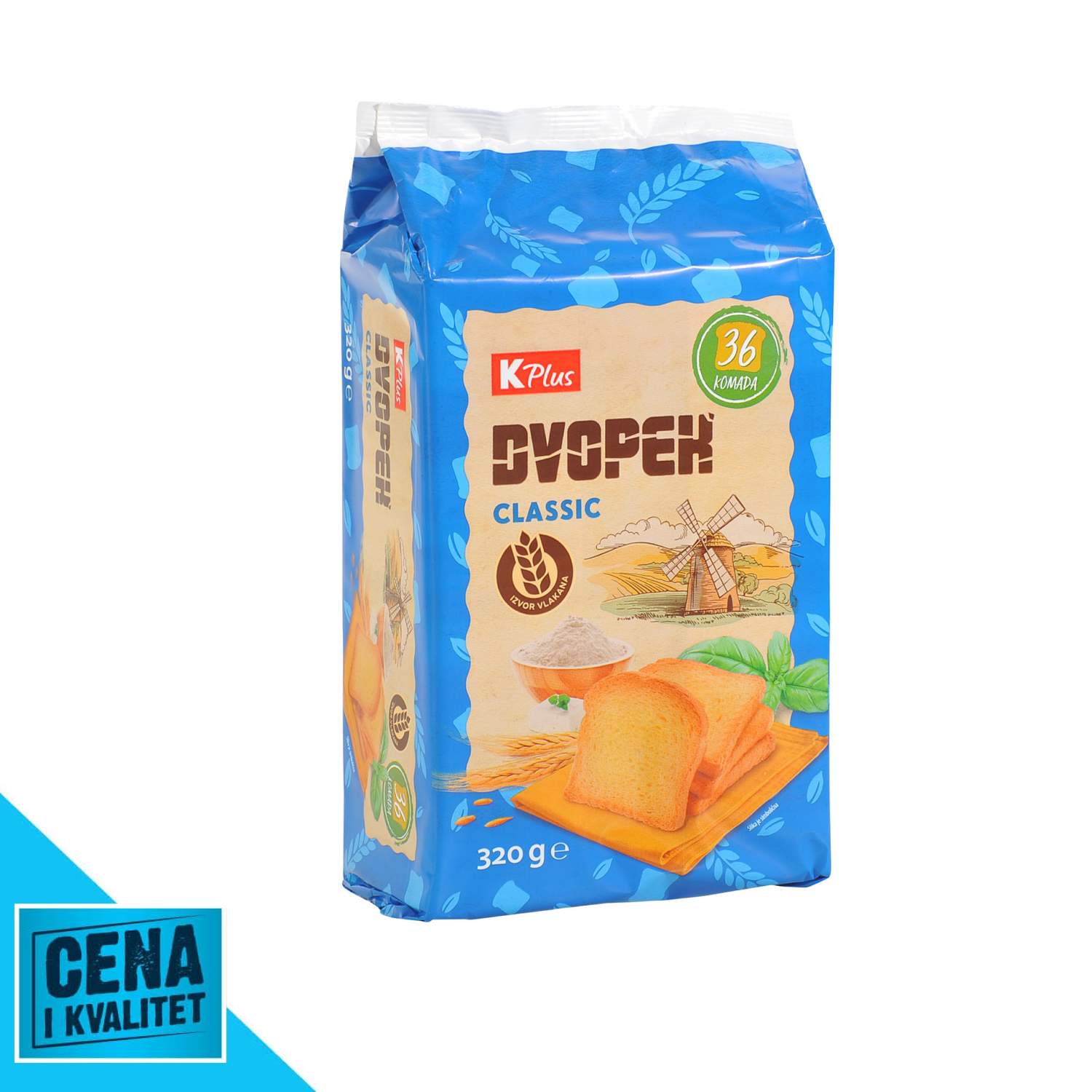 K plus dvopek classic 320g Idea