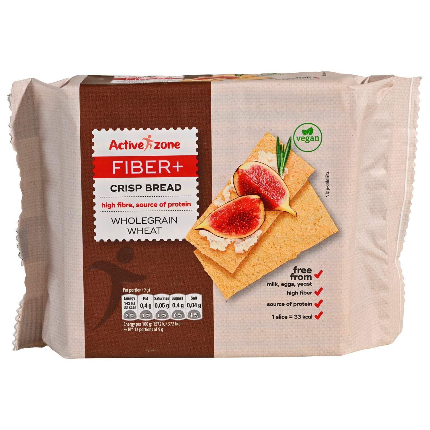 Active Zone Hleb hrskav psenicni 125g