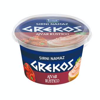 GREKOS SIRNI NAMAZ AJVAR RUSTIKO 200GR CASA