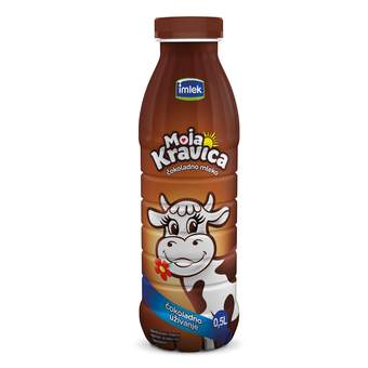MLEKO COKOLADNO MOJA KRAVICA 1%mm 500ml PET IMLEK