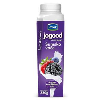 JOGURT VOĆ ŠUM VOĆ 2,8% 330G JOGOOD