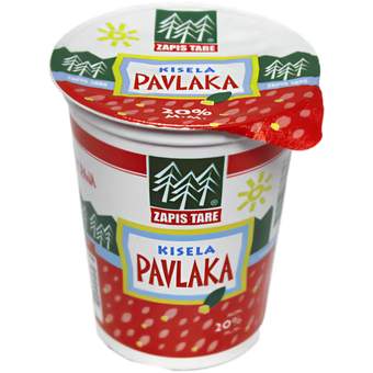 KISELA PAVLAKA 20% MM 380G ZAPIS TARE MLEKARA SPASOJEVIC